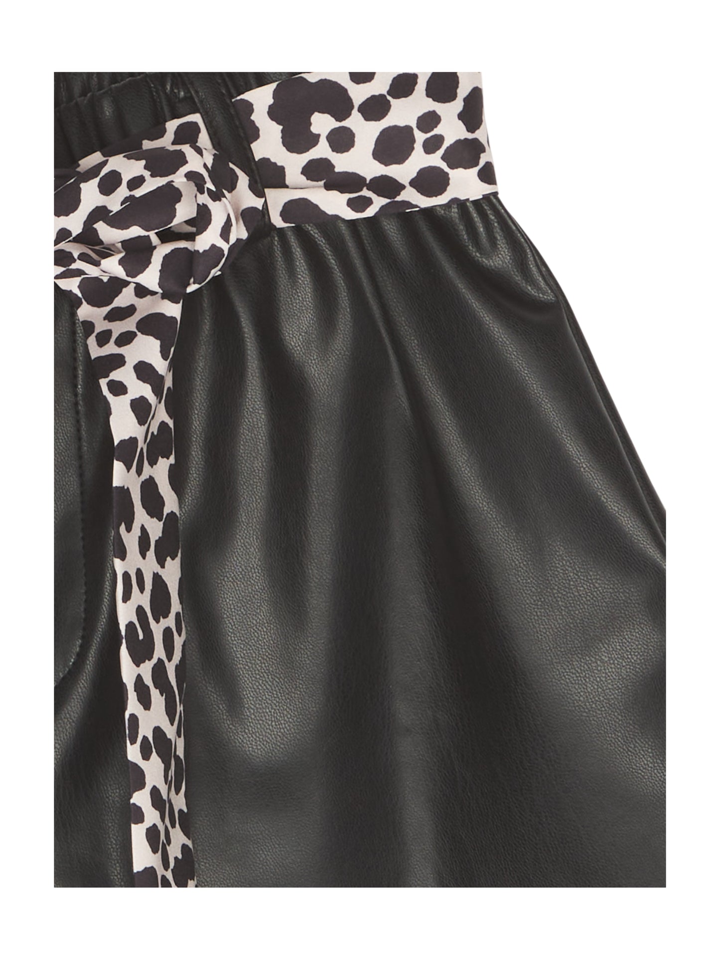 Liu Jo Shorts Ledershorts Leo Print