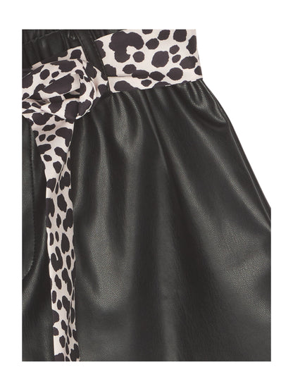 Liu Jo Shorts Ledershorts Leo Print