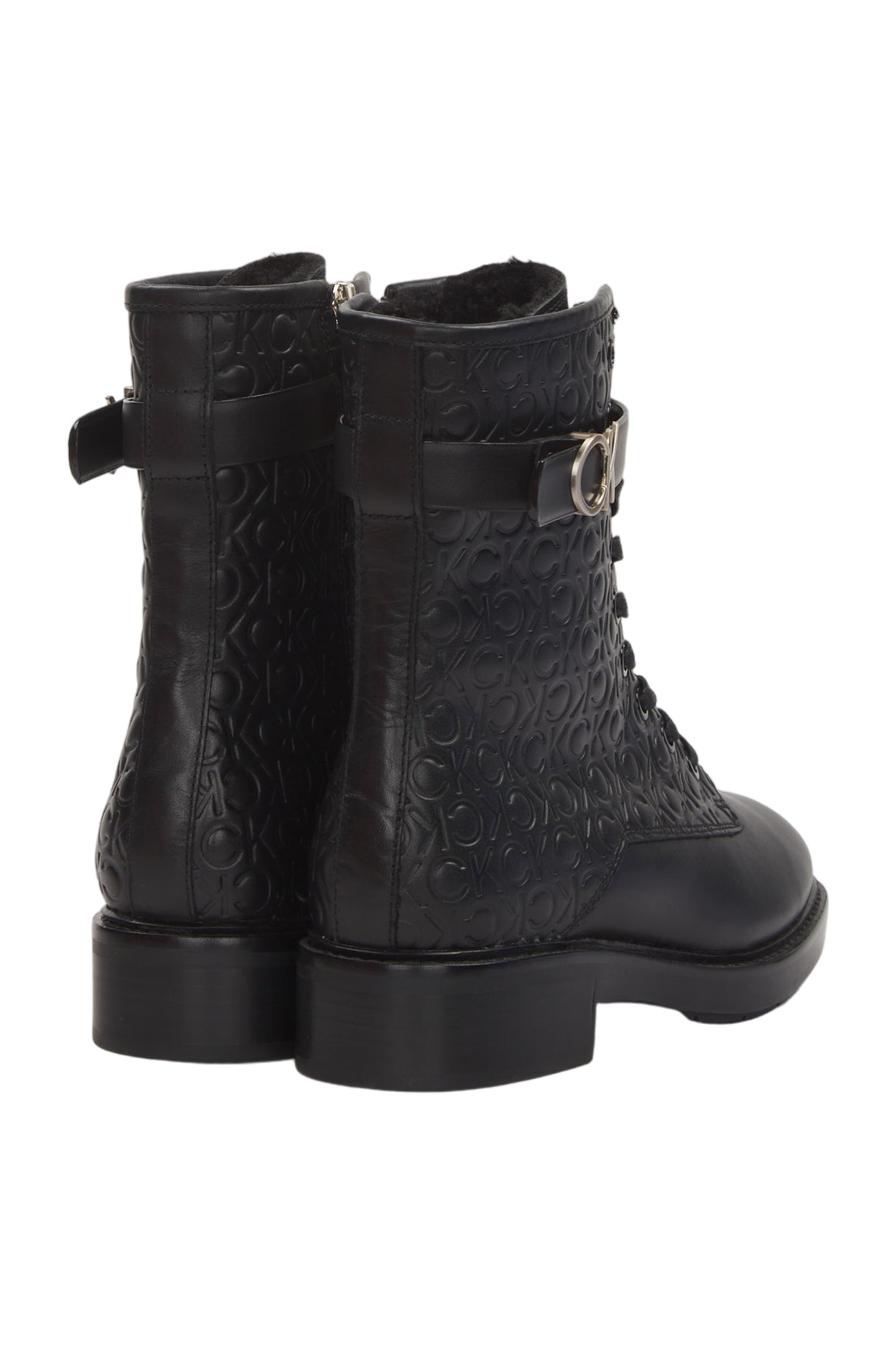 Calvin Klein Schnürstiefeletten Size 36 Schwarz 