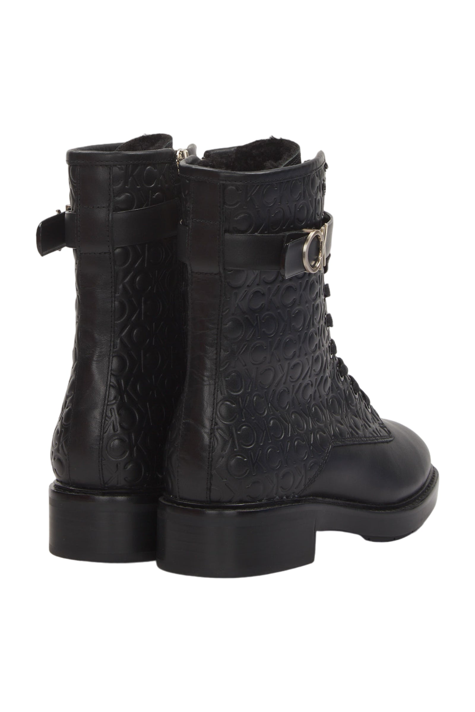 Calvin Klein Schnürstiefeletten Size 36 Schwarz 