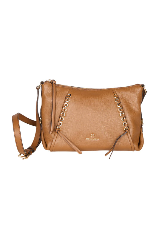 Michael Kors Sia Lg Hobo Handtasche Schultertasche Braun