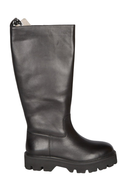 Blauer Stiefel Size 37 Schwarz