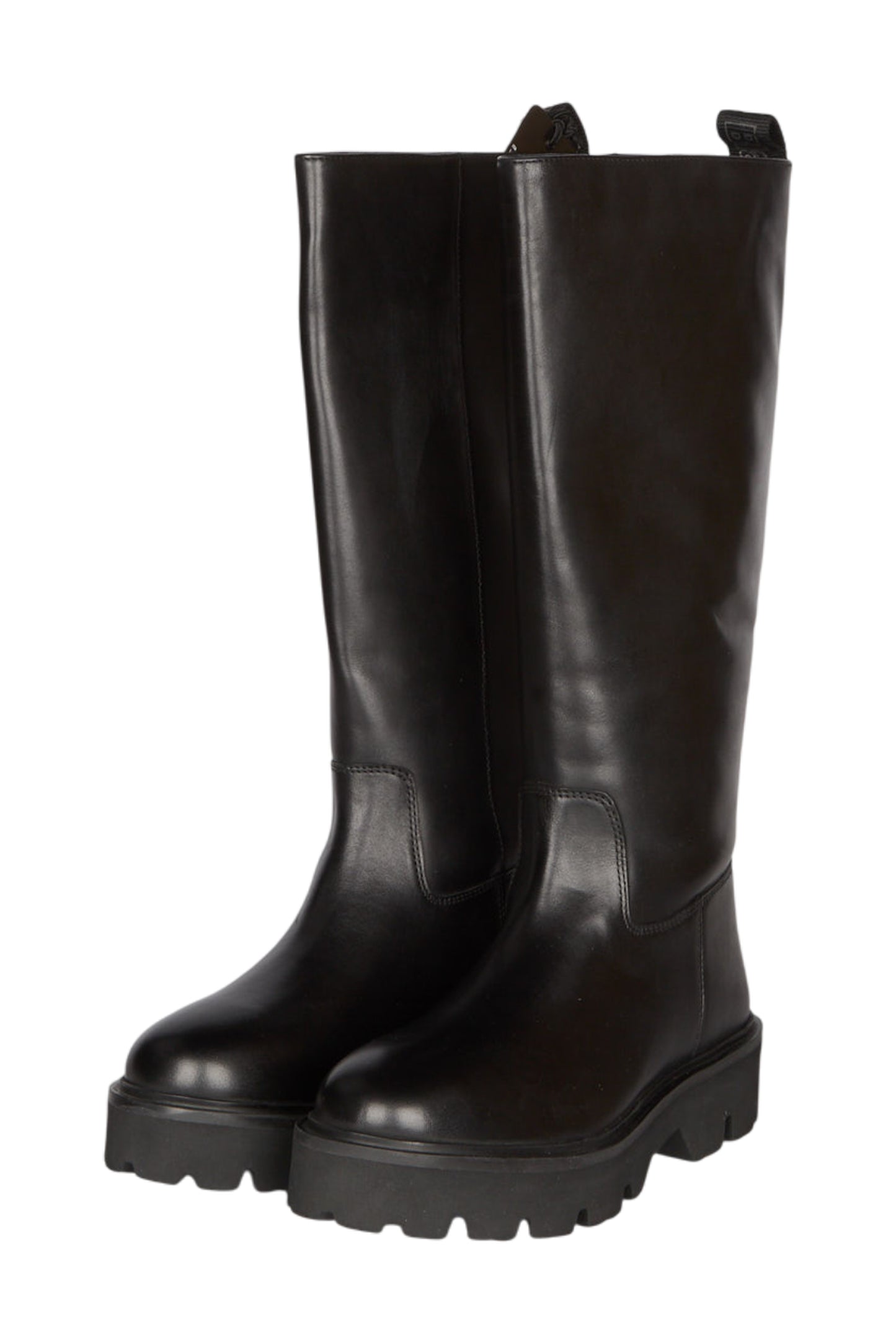 Blauer Stiefel Size 37 Schwarz
