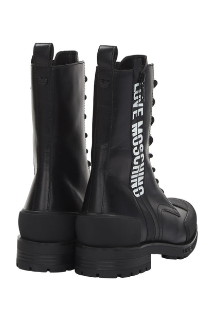 Love Moschino Schnürstiefeletten Size 40 Schwarz 