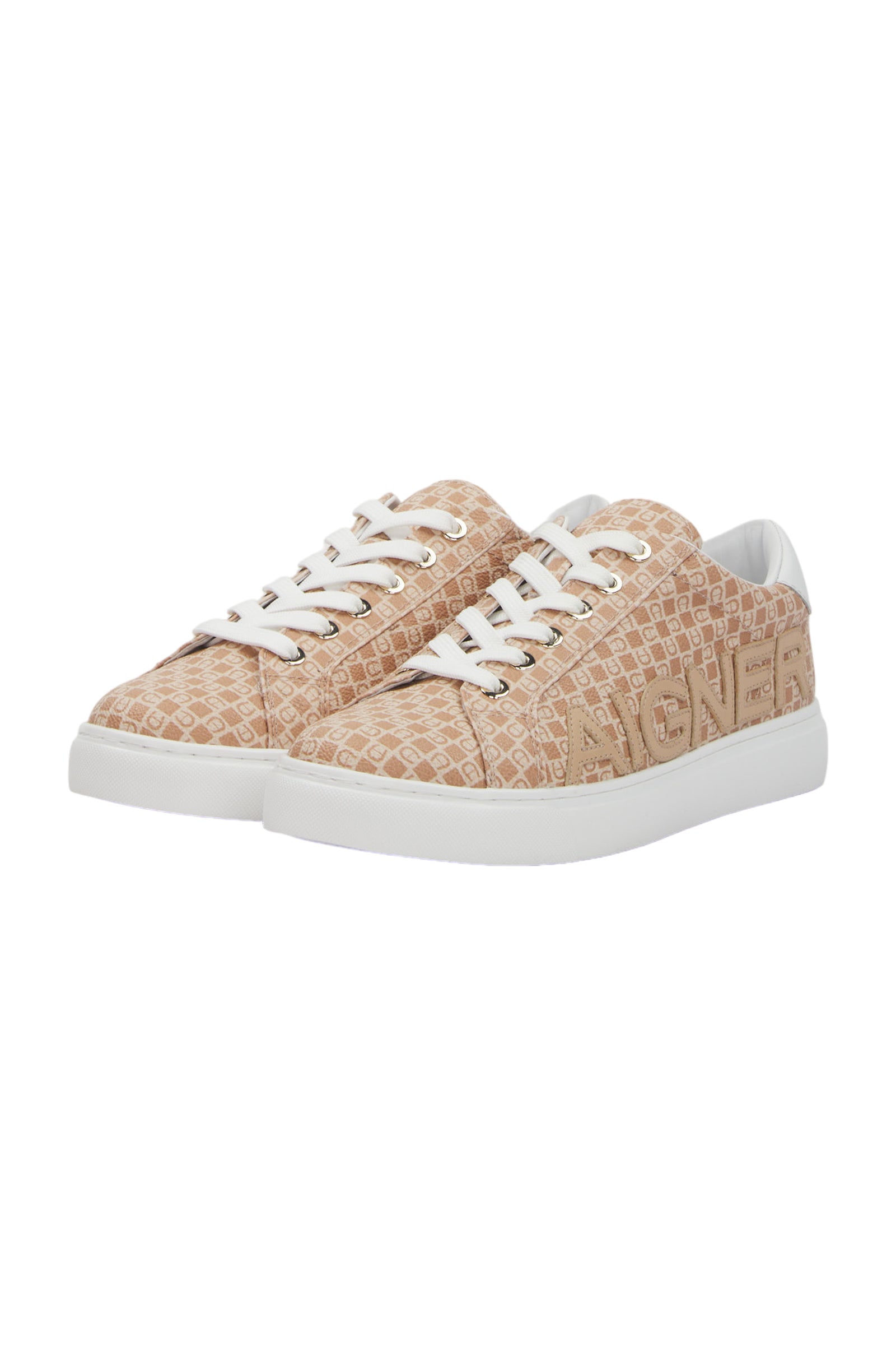 Aigner Sneakers Size 37 Beige 