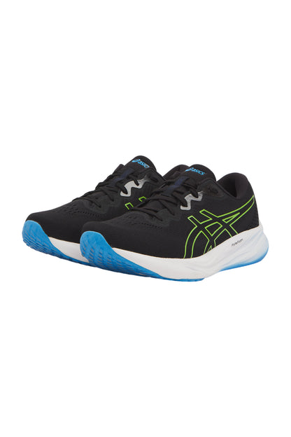 Asics Gel-Pulse 15 Herren Laufschuhe - Schwarz/Weiß/Grün