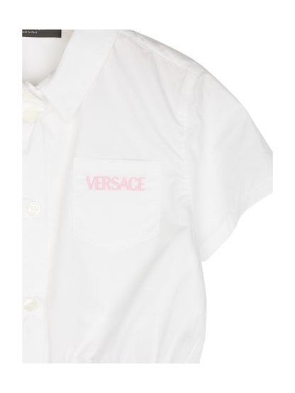Versace Bluse Crop