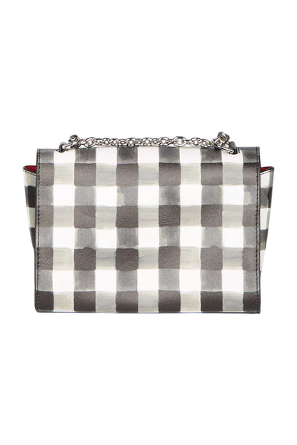  MSGM Handtasche Umhängetasche Crossbody Bag Kariert