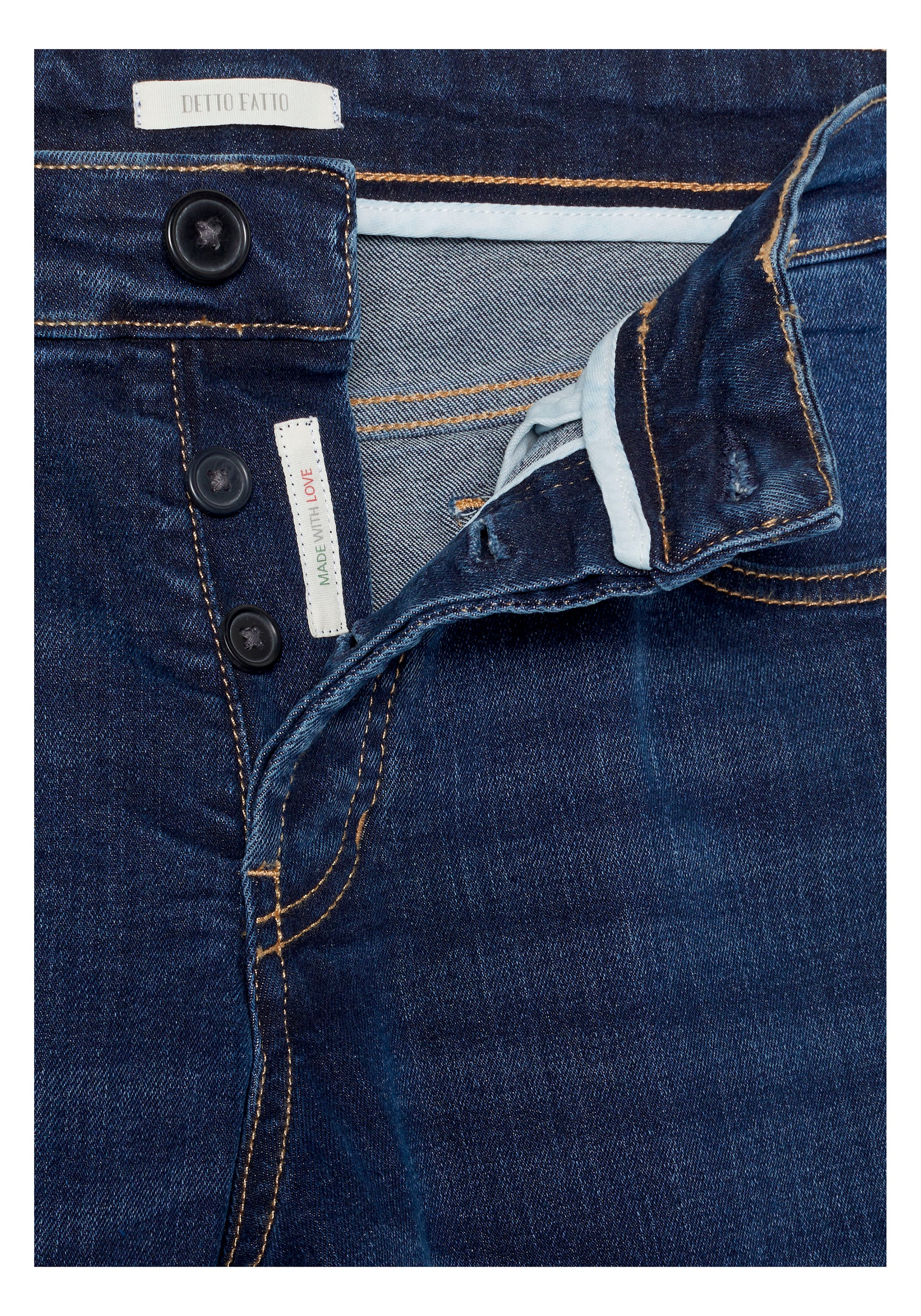 Detto Fatto Detto Fatto Man Tapered fit Men, Jeans, Comfort Fit 48 Dark Blue
