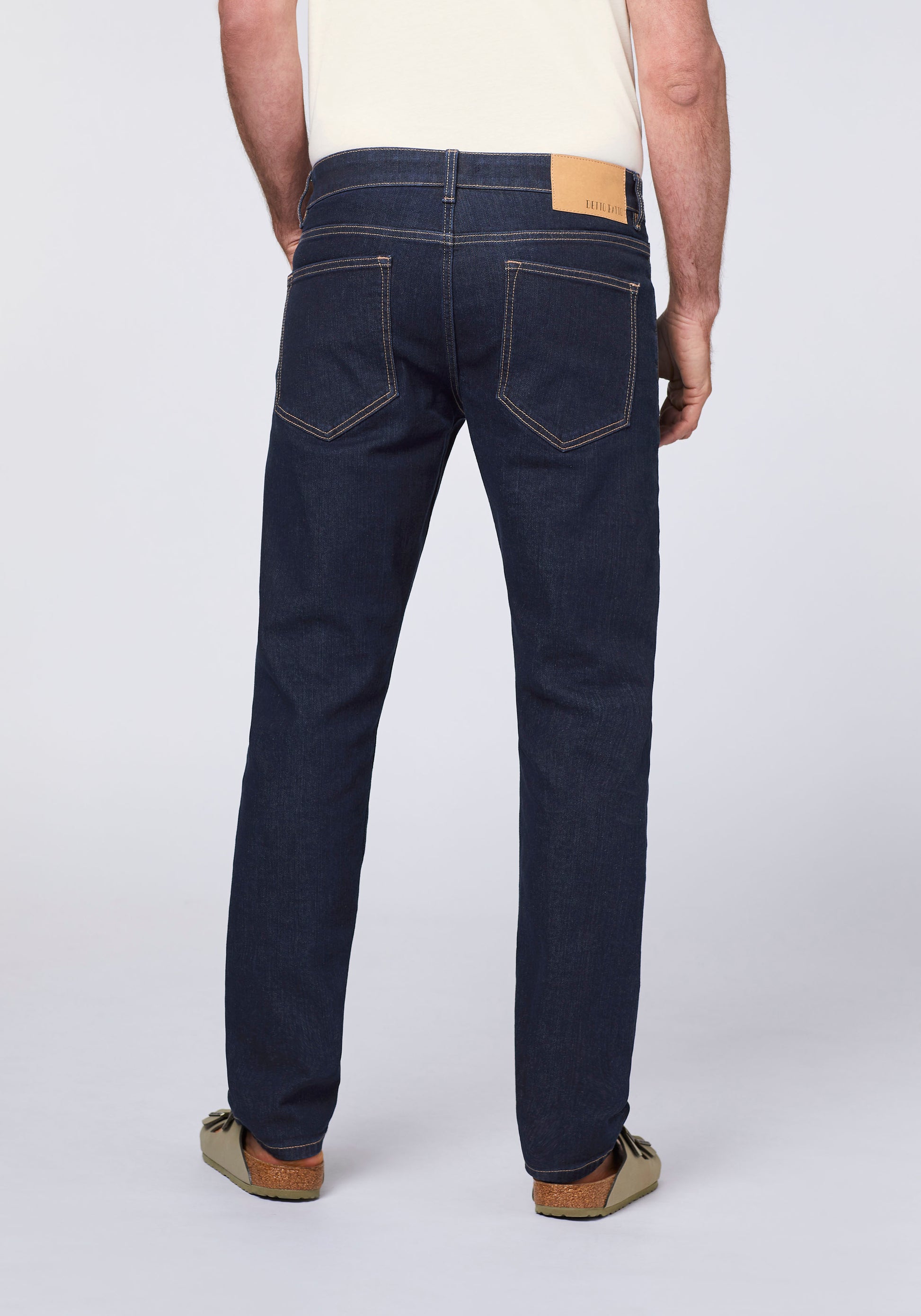 Detto Fatto Detto Fatto Man Tapered fit Men, Jeans, Comfort Fit 48 Dark Blue