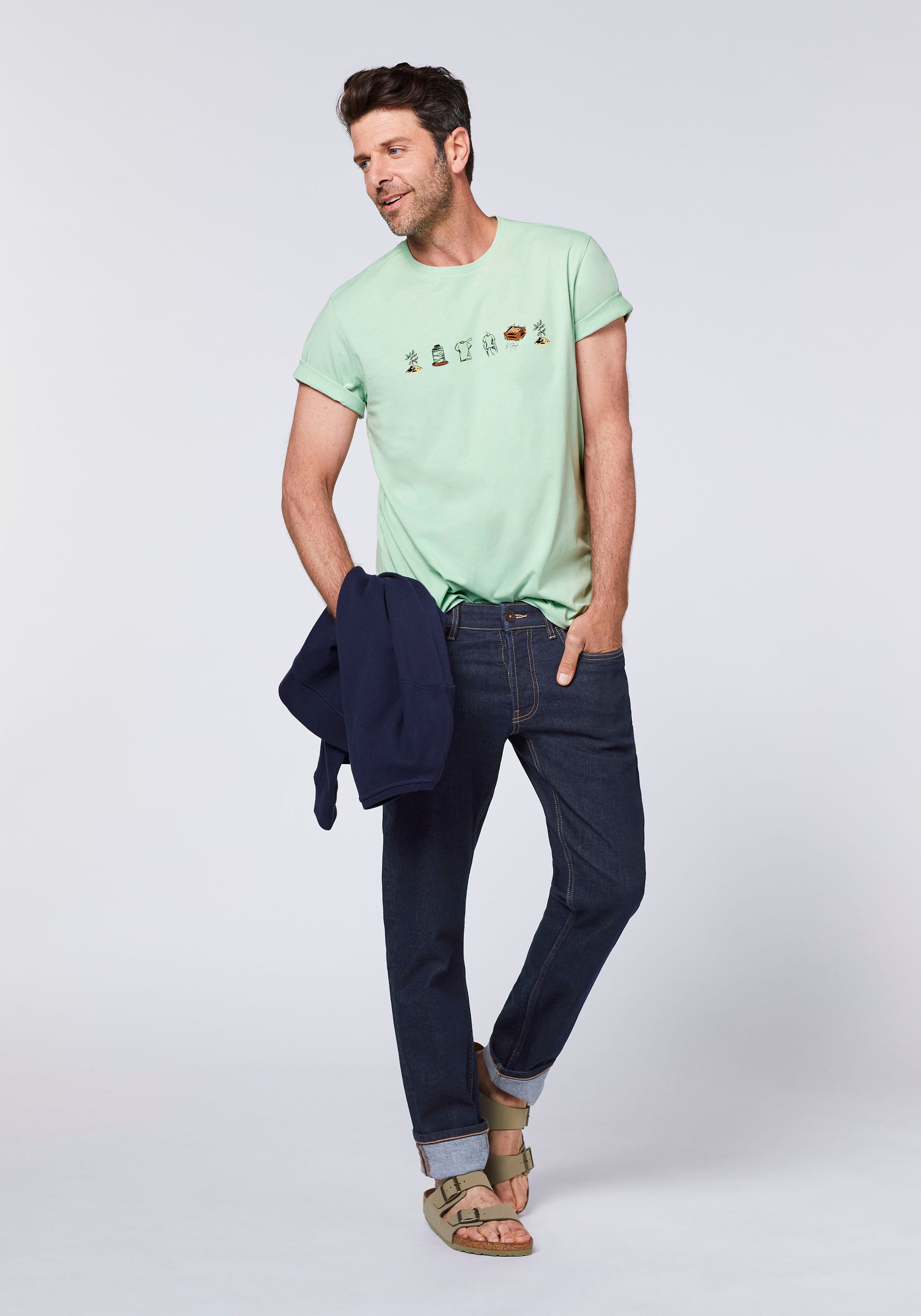 Detto Fatto Detto Fatto Man Tapered fit Men, Jeans, Comfort Fit 48 Dark Blue