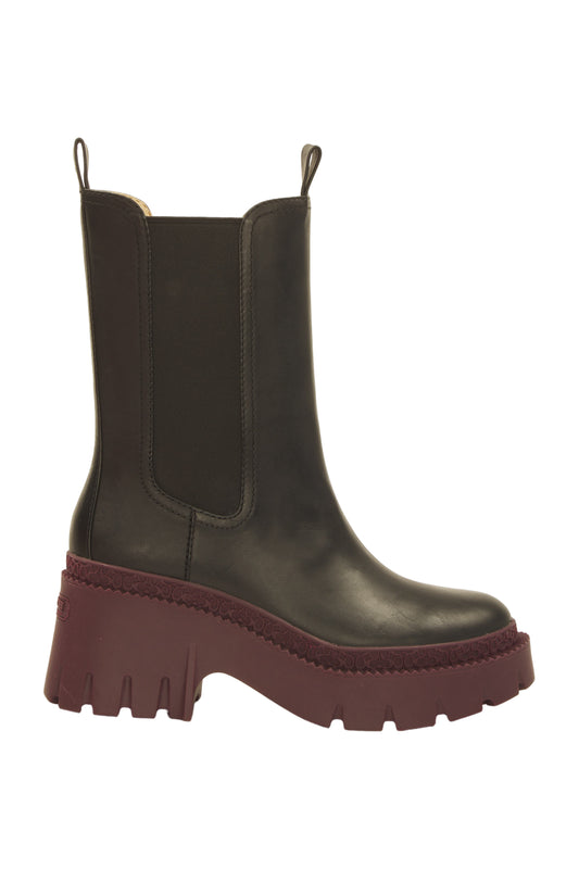 Coach Boots Size 38 Schwarz 