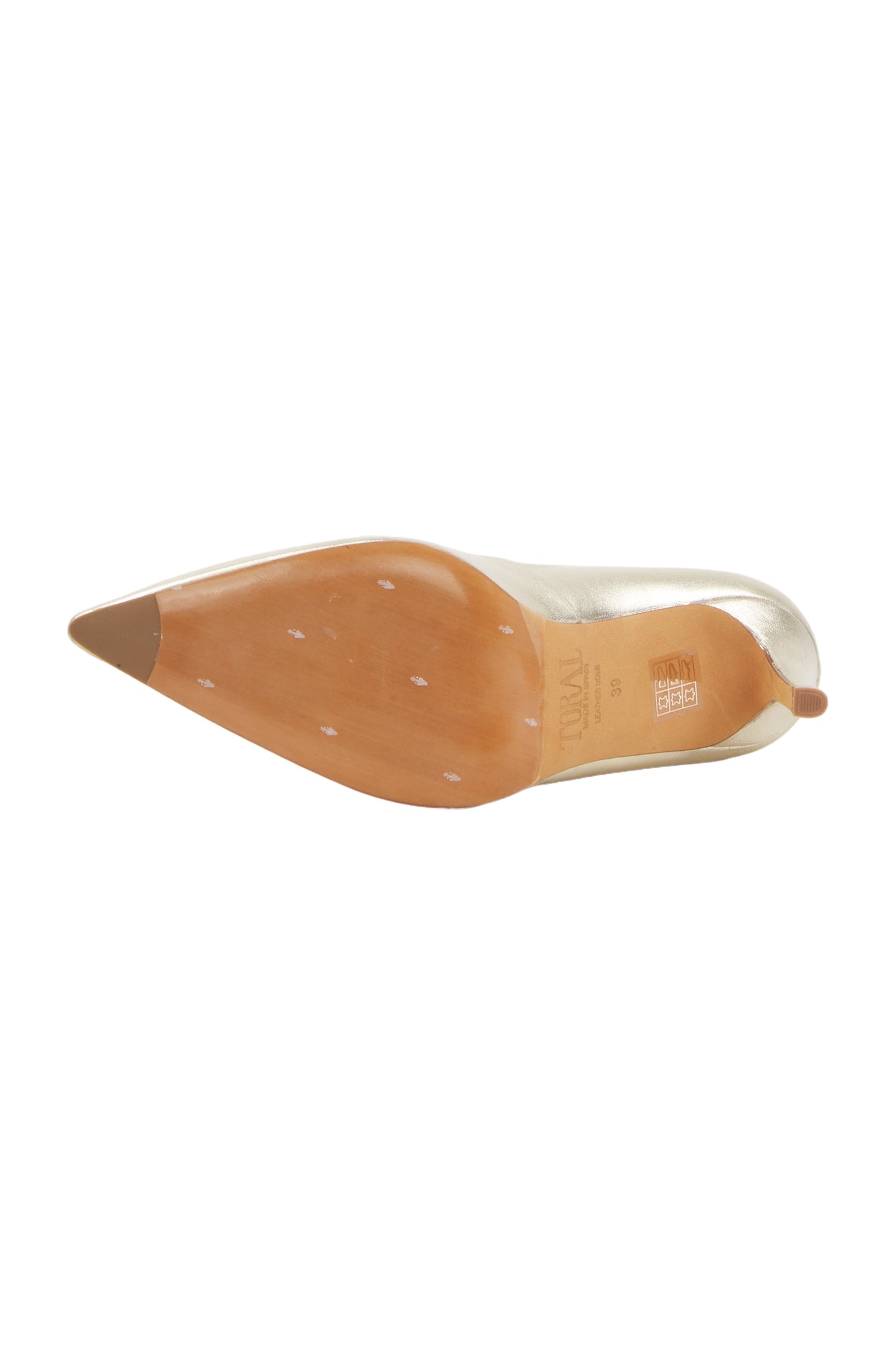 Toral High Heels Size 39 Gold 