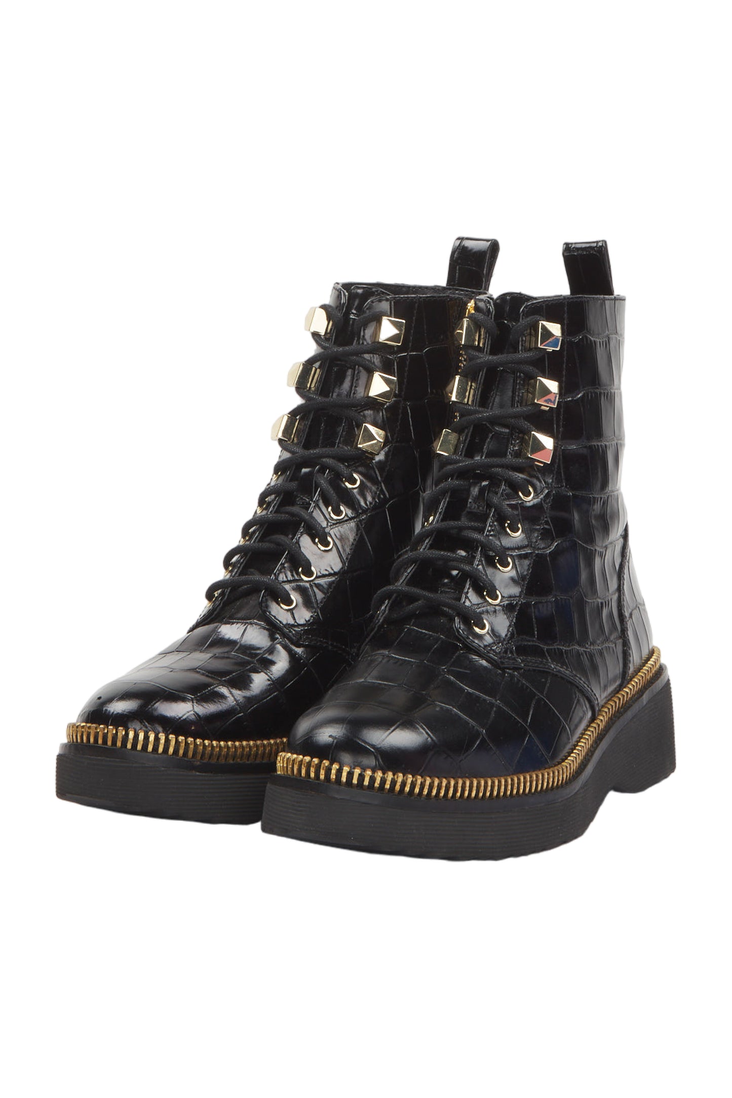 Michael Kors Schnürstiefeletten Size 37 Schwarz 