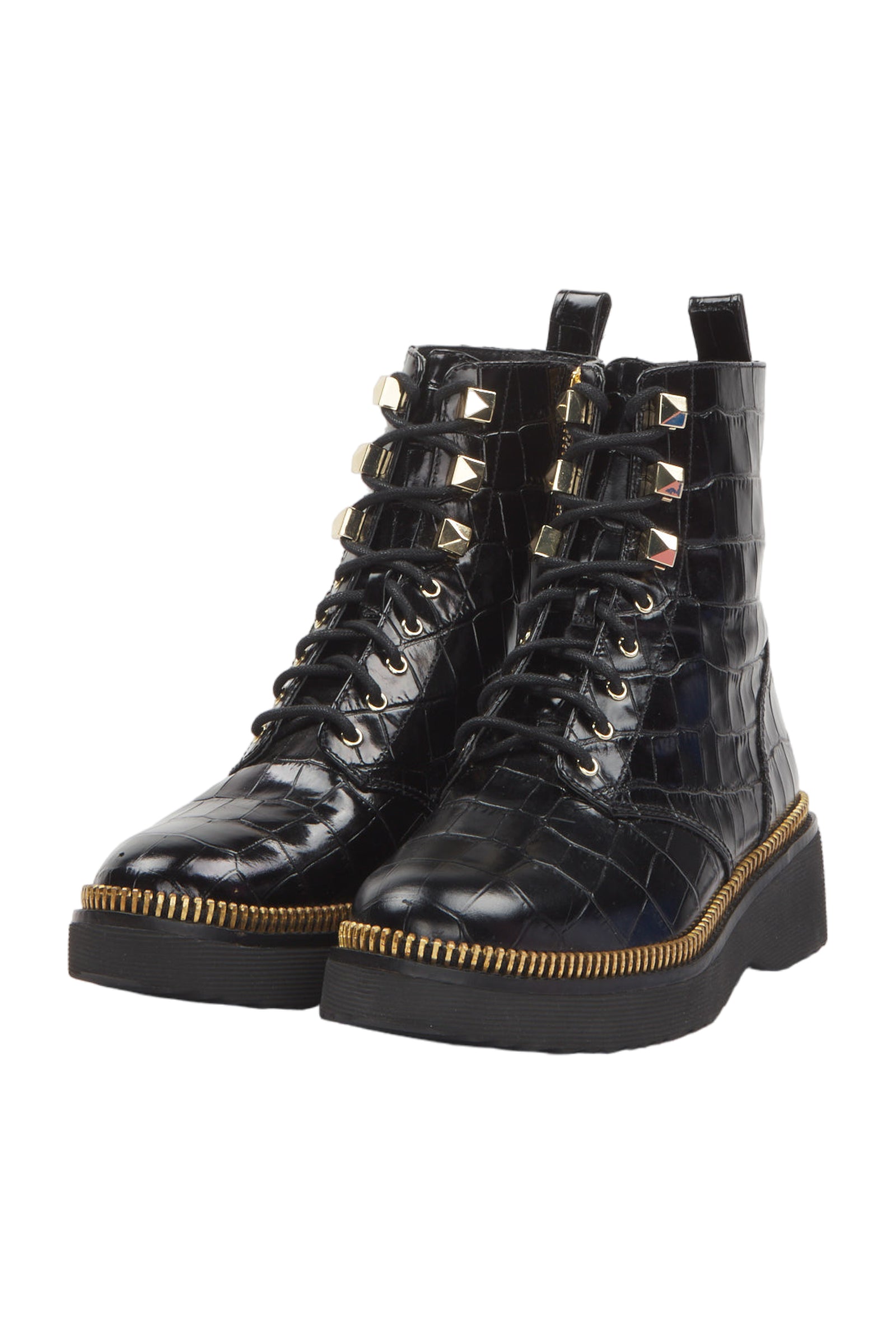 Michael Kors Schnürstiefeletten Size 37 Schwarz 