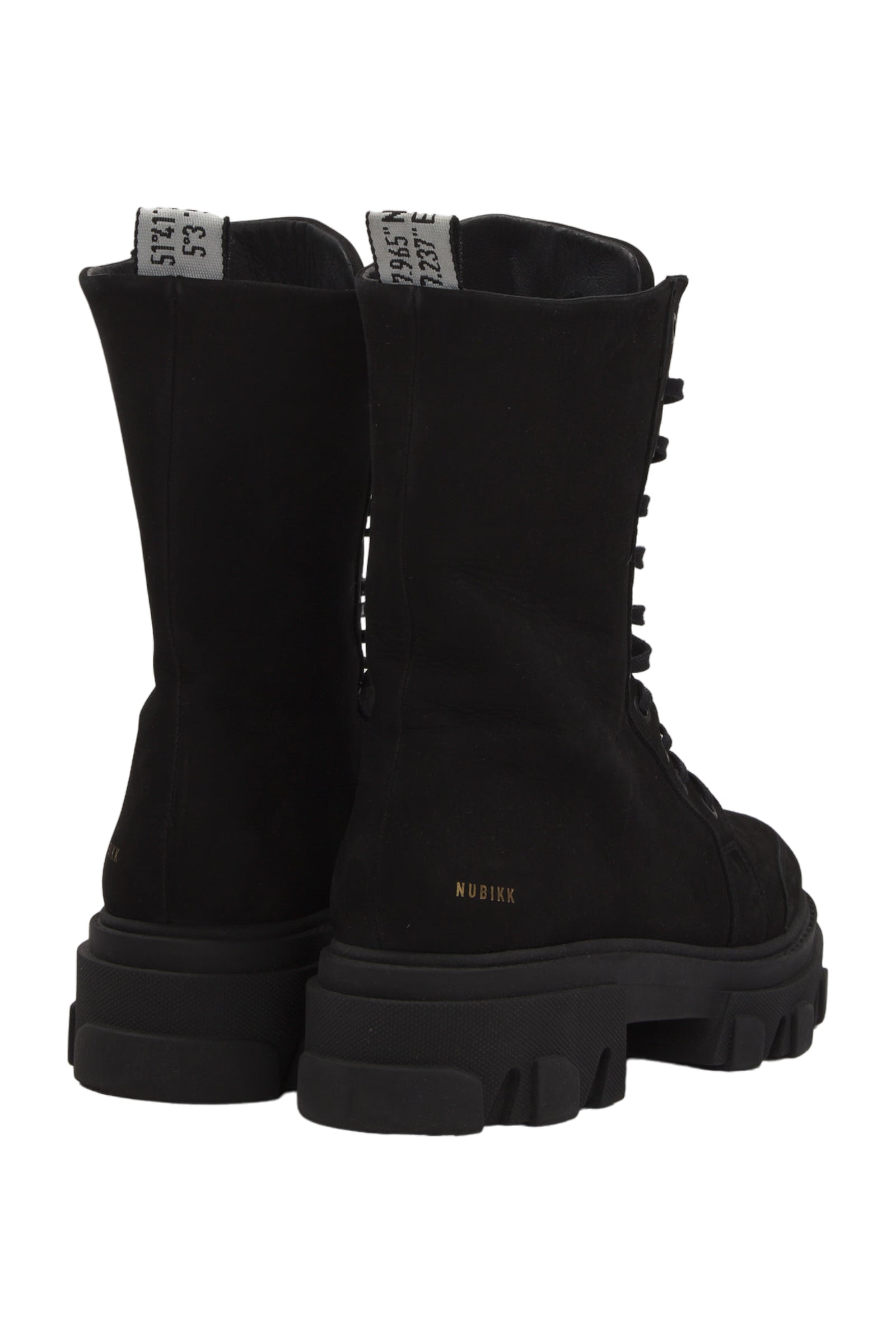 Nubikk Schnürstiefeletten Size 40 Schwarz 