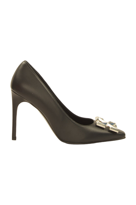 Off-White High Heels Size 38 Schwarz 