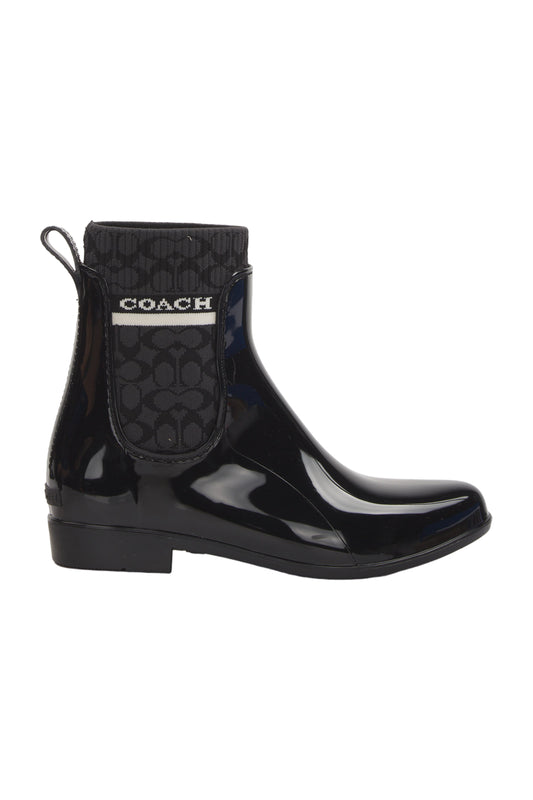 Coach Stiefeletten Size 38.5 Schwarz 