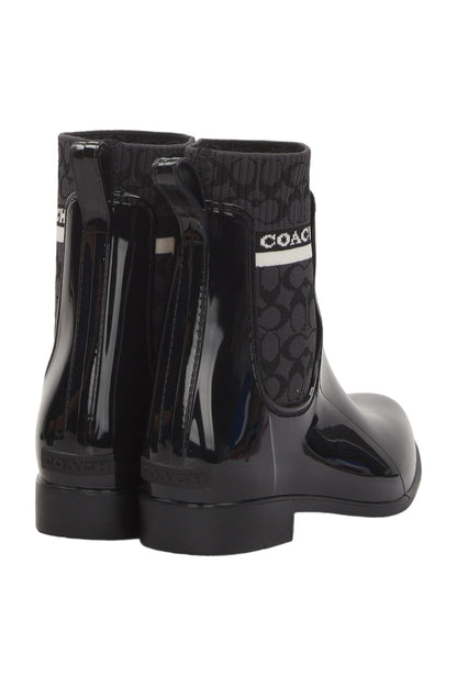 Coach Stiefeletten Size 38.5 Schwarz 