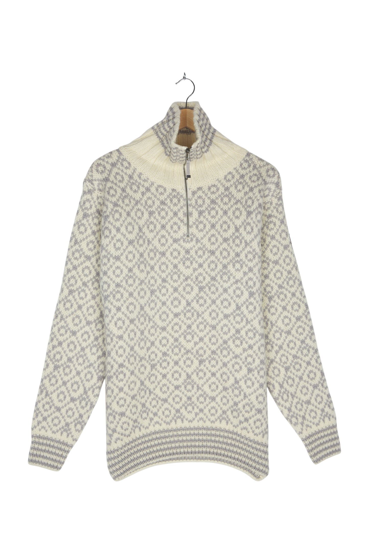 SVALBARD WOOL ZIP NECK