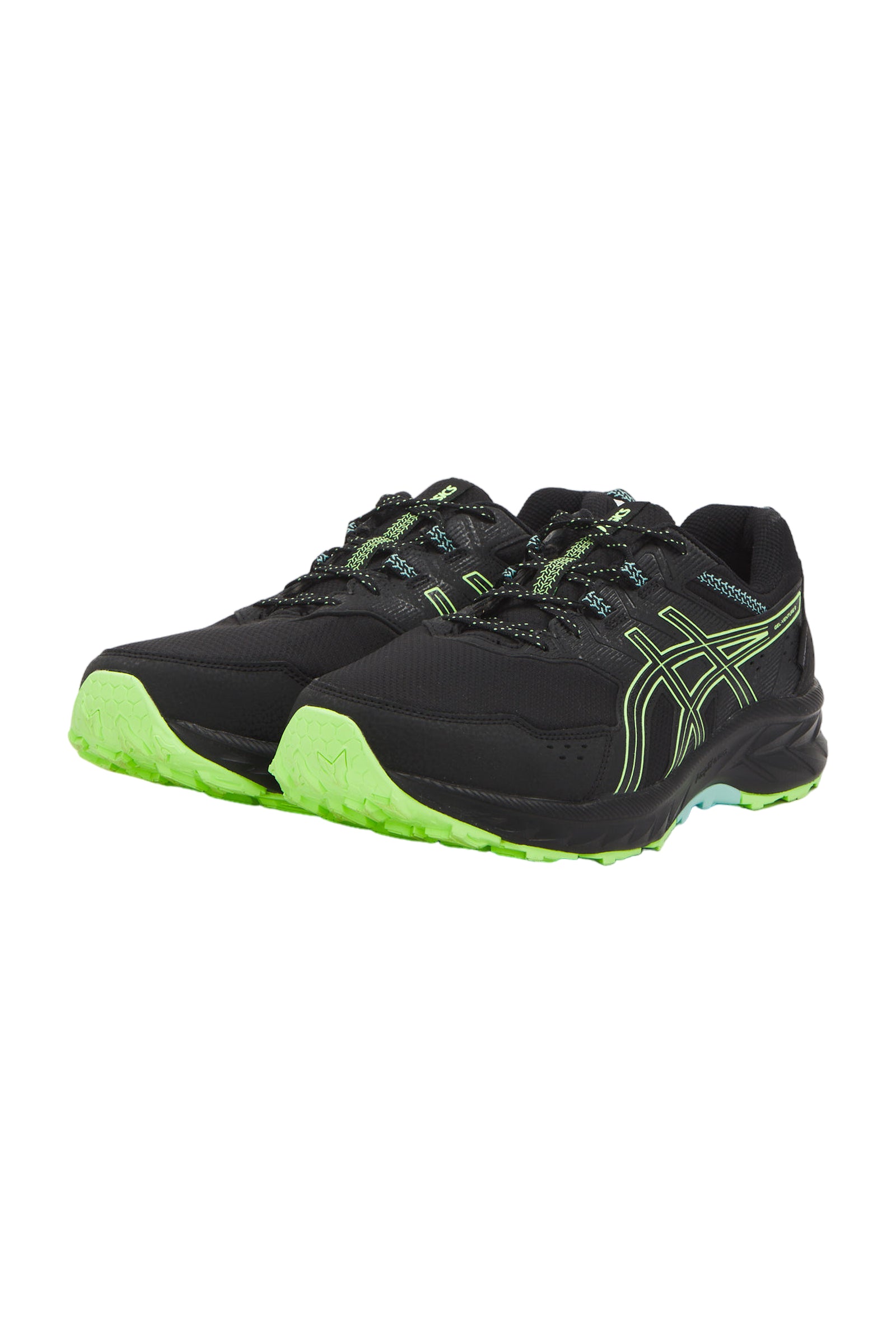 Asics Gel-Venture 9 WP Herren Laufschuhe - Schwarz/Cool Matcha