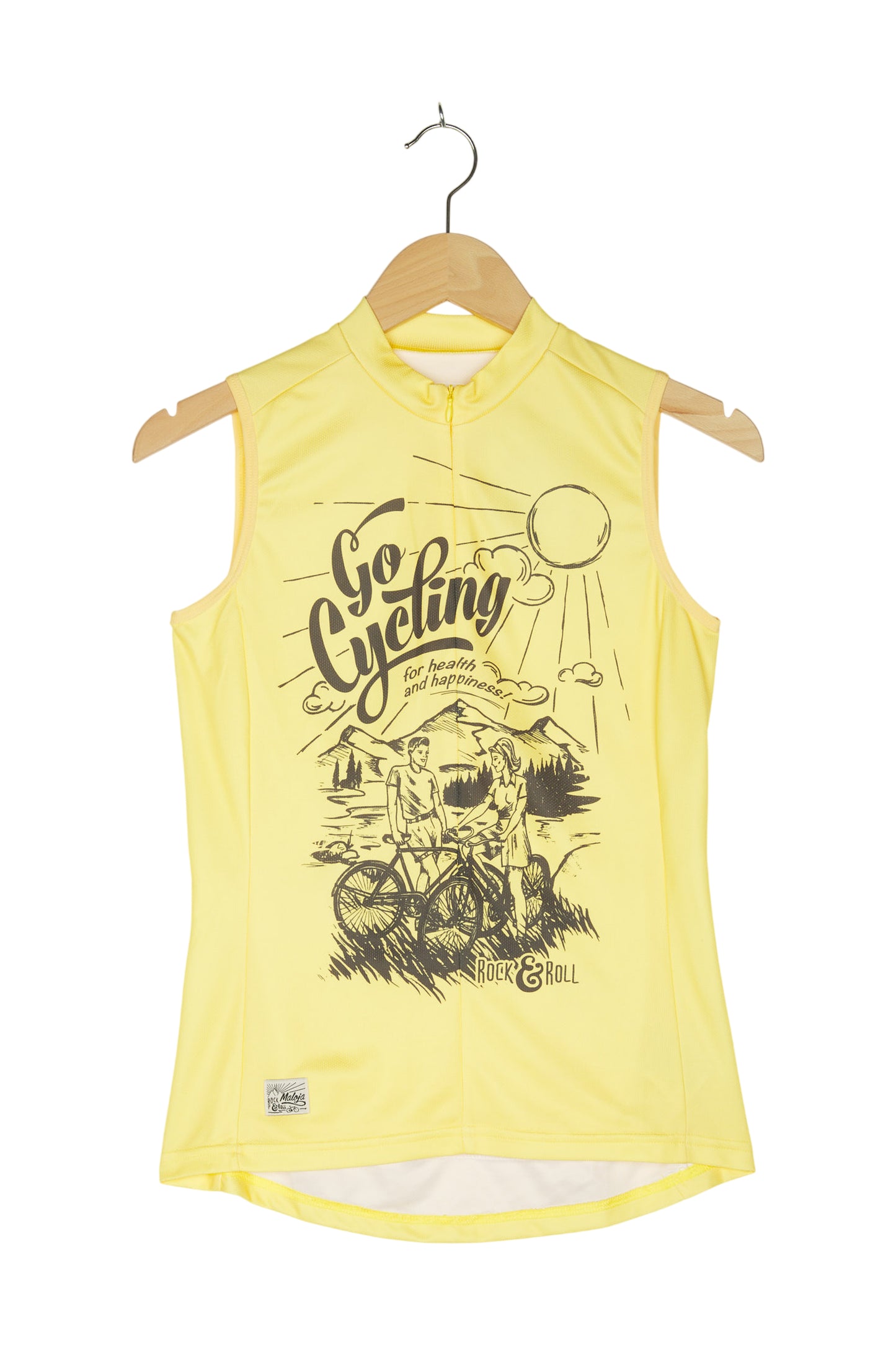 BethM. Top Sleeveless Bike Jersey