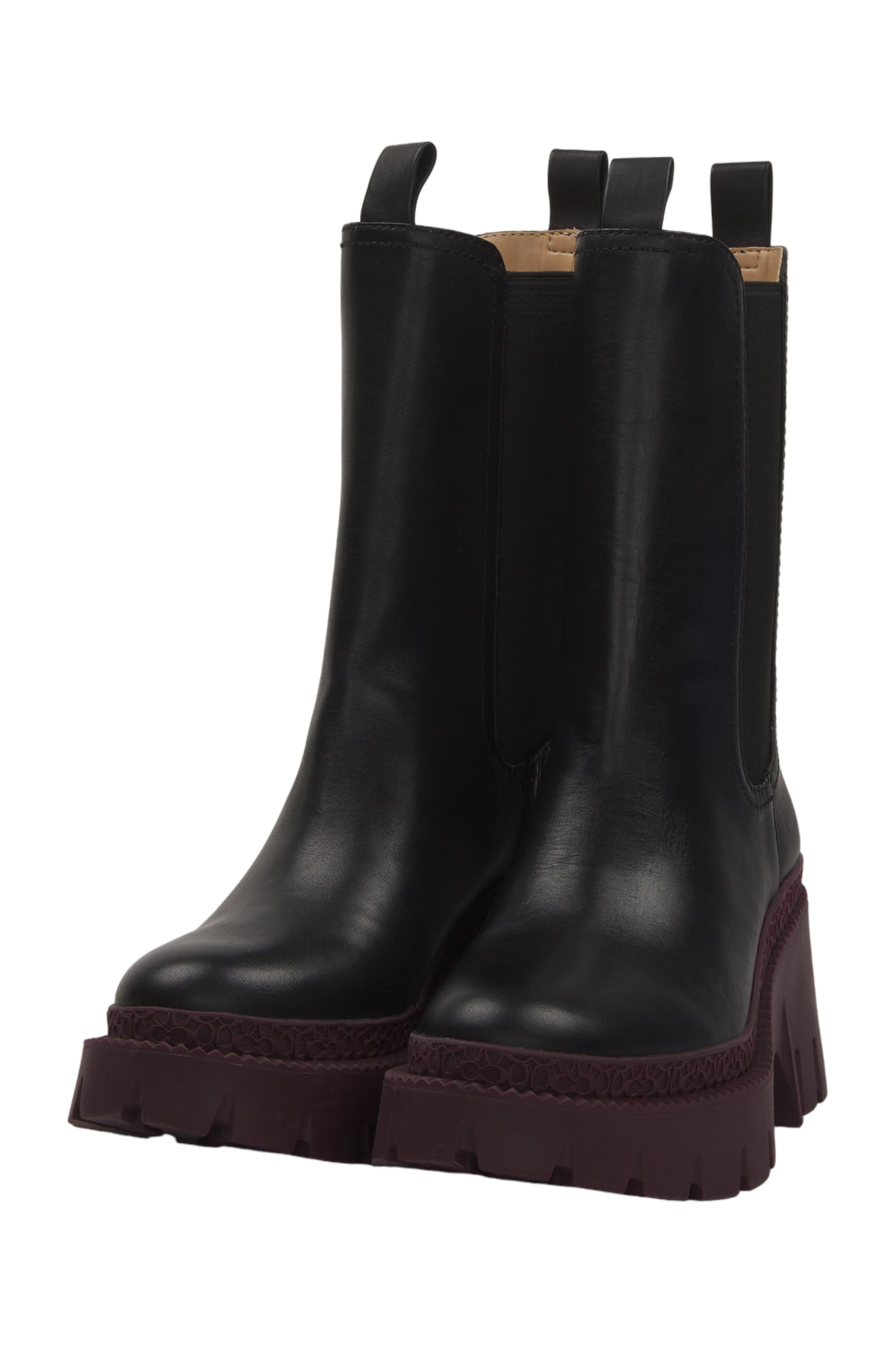 Coach Stiefel Size 38 Schwarz 