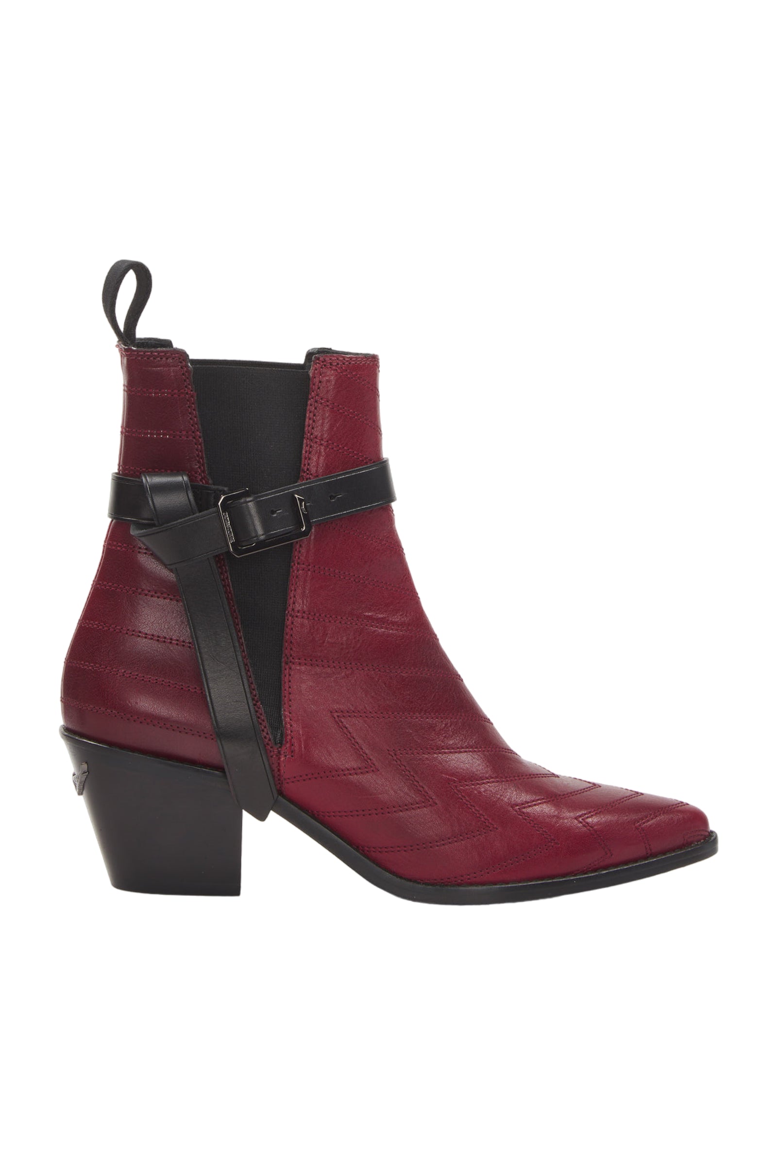 Zadig & Voltaire Ankle Boots Size 38 Rot 