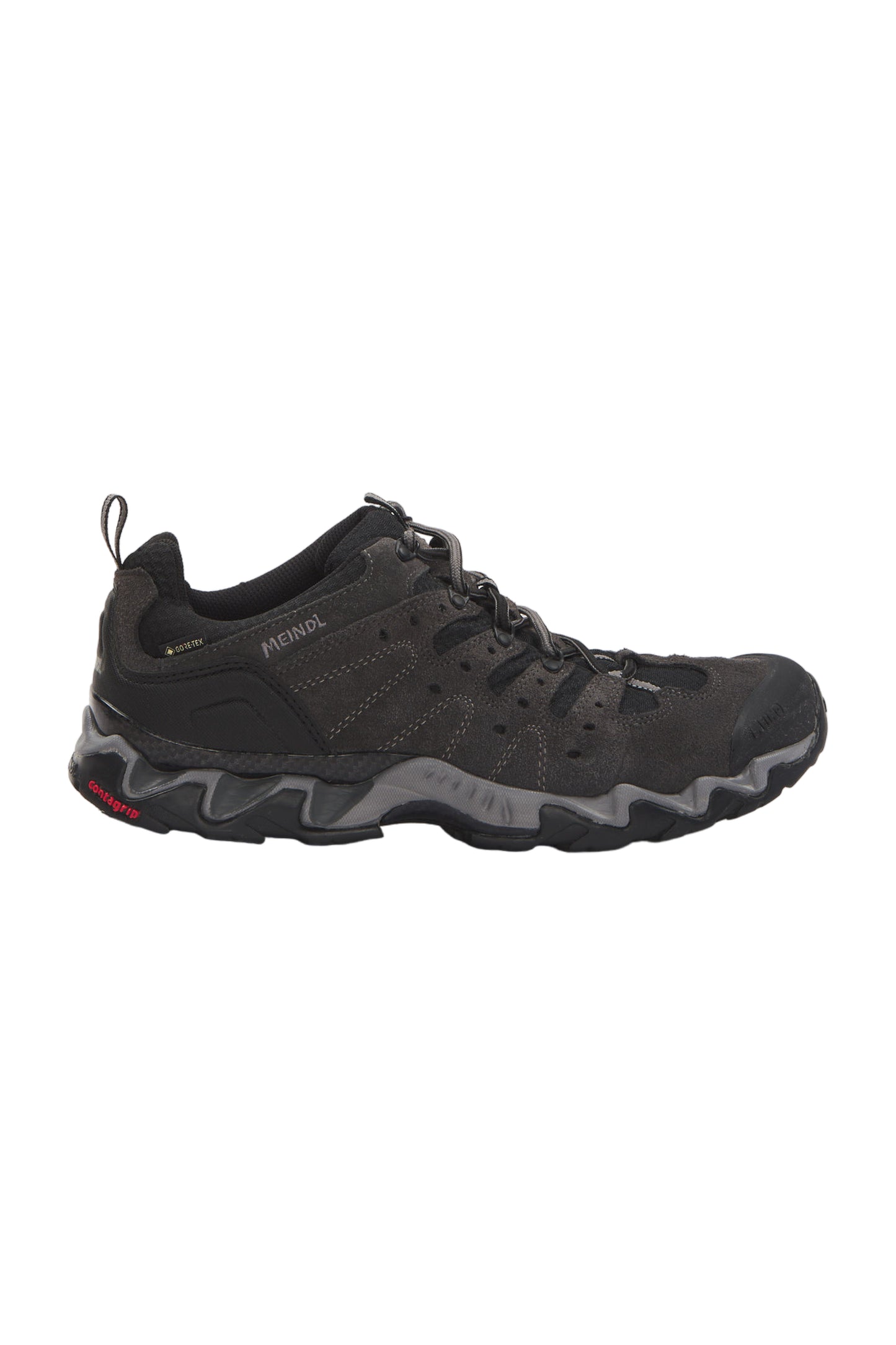Meindl Portland GTX Herren Trekkingschuhe - Grau/Schwarz