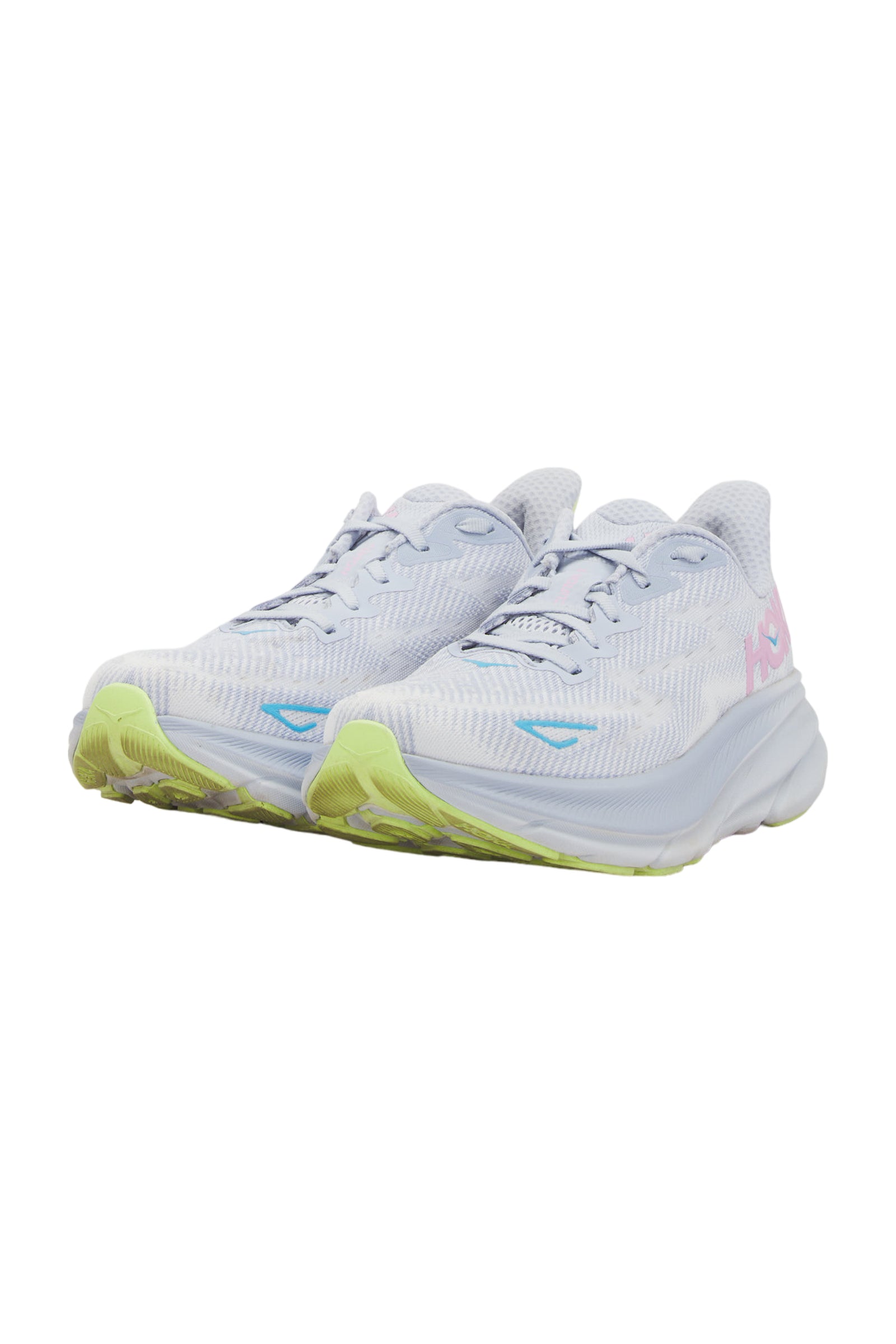 Hoka Clifton 9 Damen Laufschuhe - Gull/Sea Ice