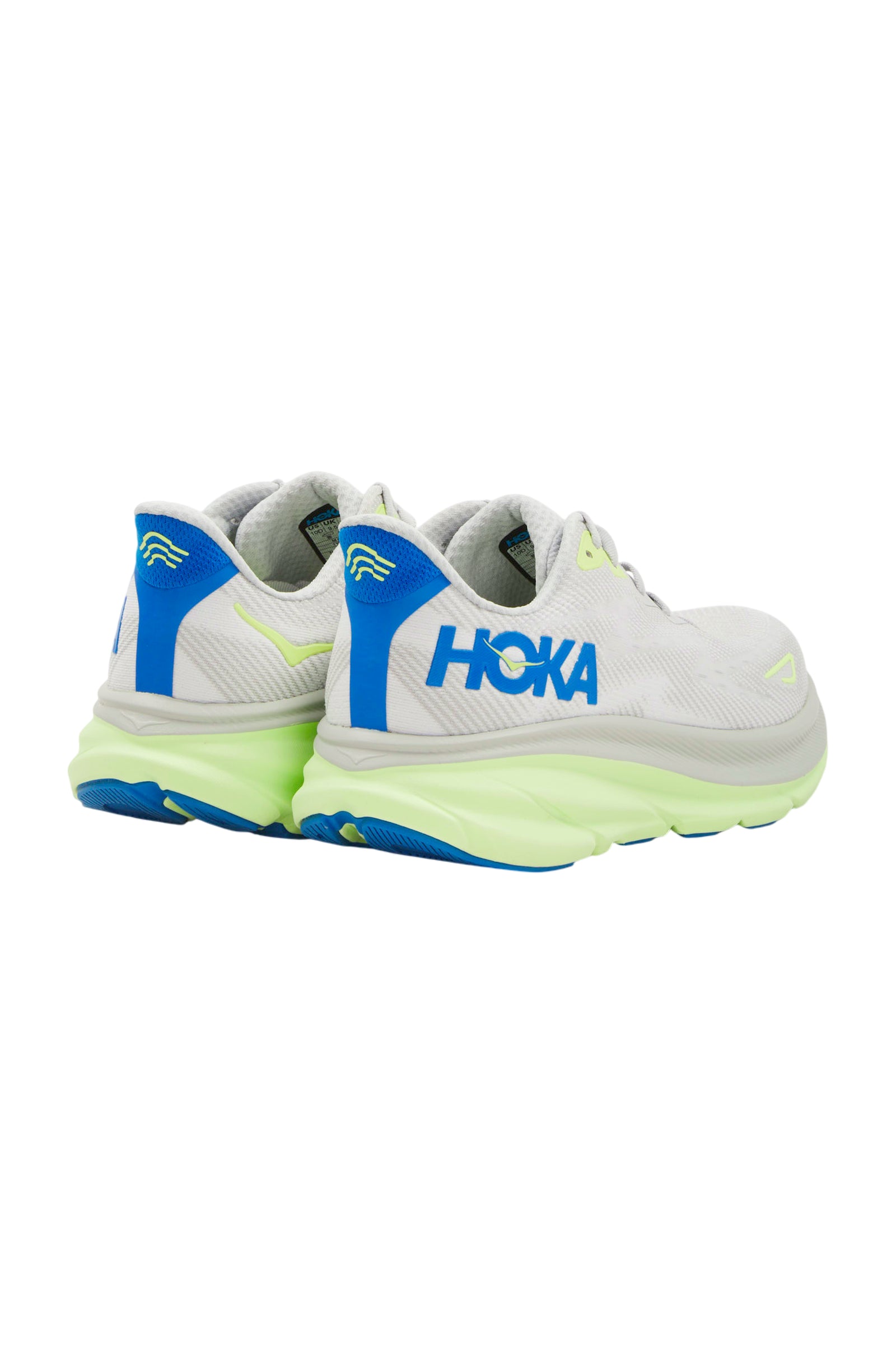 HOKA One One Clifton 9 Herren Laufschuhe - Stardust / Electric Cobalt