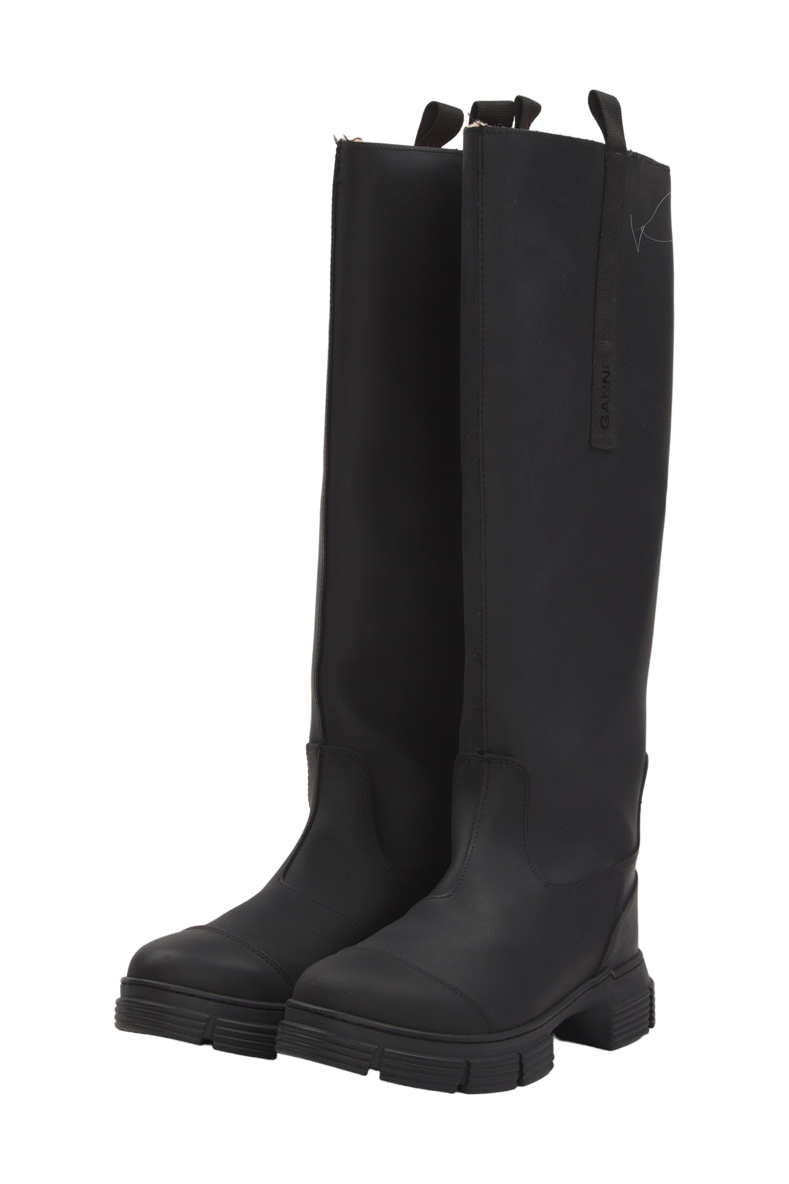 Ganni Stiefel Size 39 Schwarz 