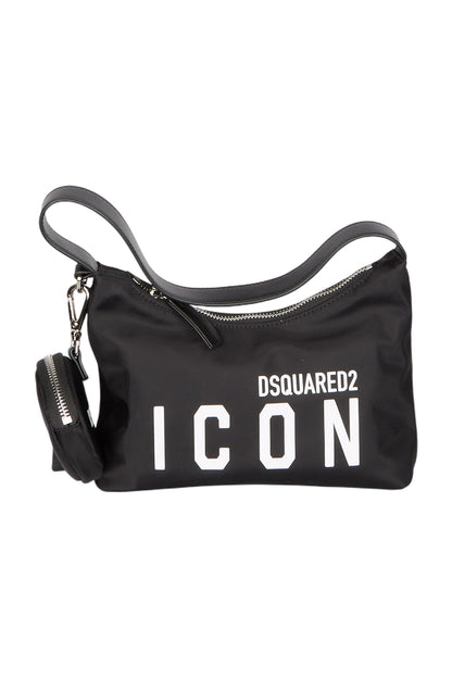 Dsquared2 Icon Logo Umhängetasche - Schwarz