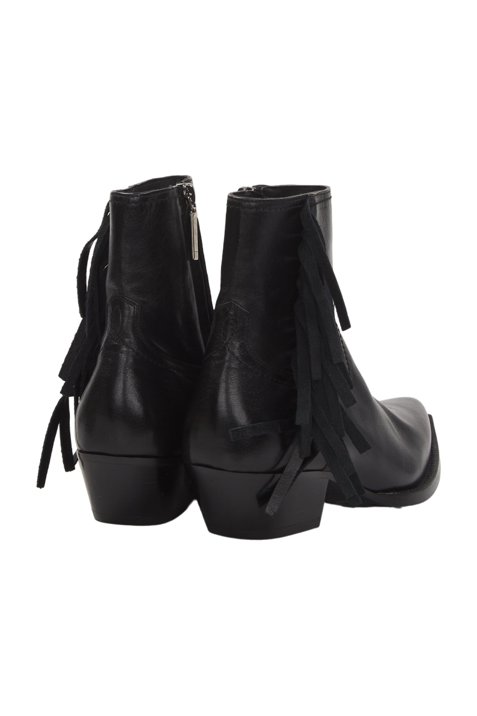 Saint Laurent Ankle Boots Size 38 Schwarz 