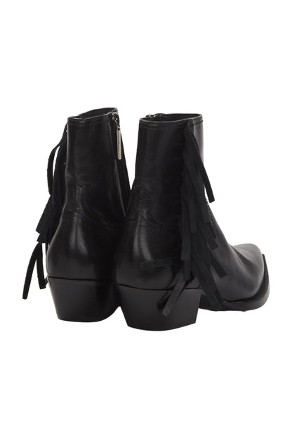 Saint Laurent Ankle Boots Size 38 Schwarz 