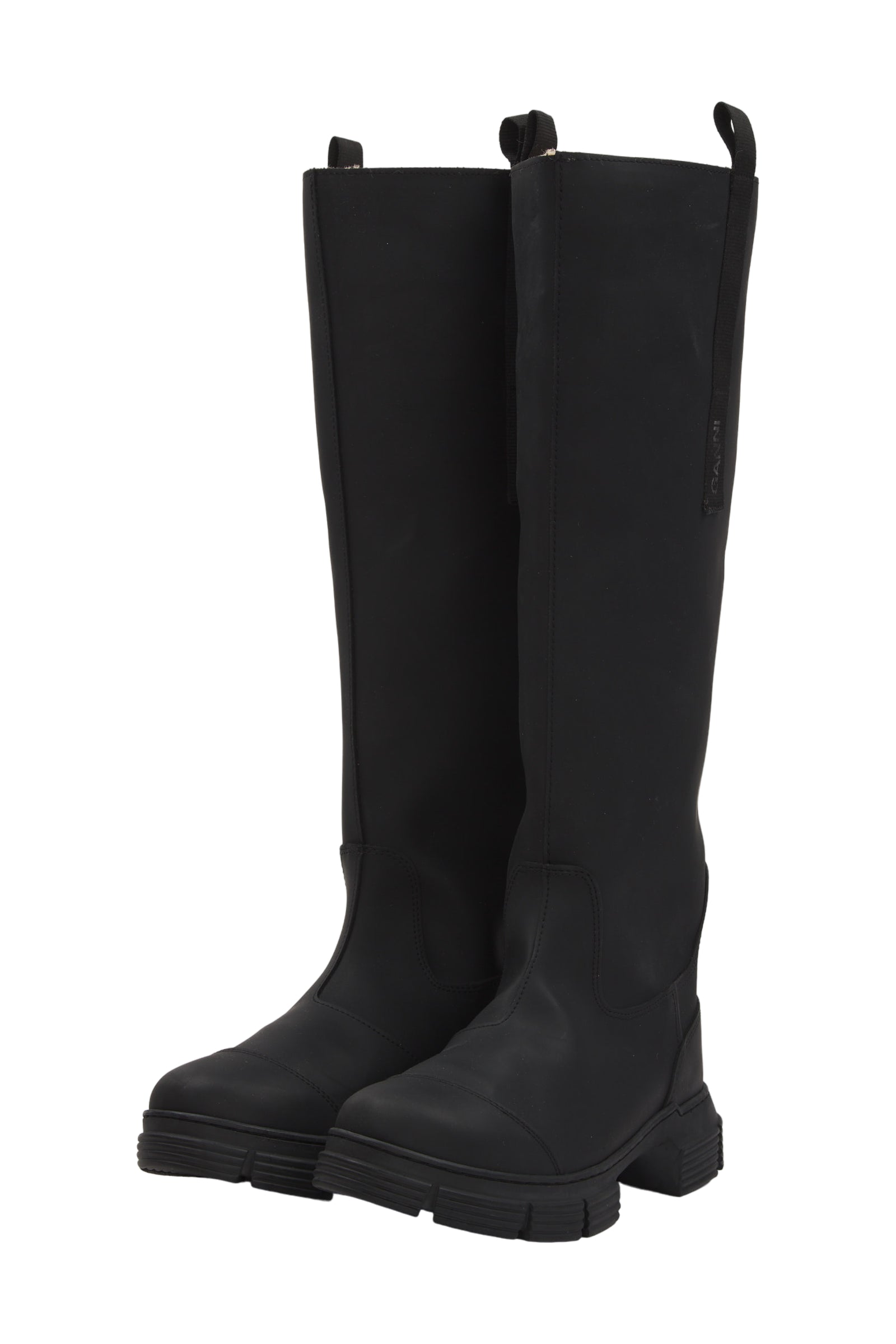 Ganni Stiefel Size 39 Schwarz 