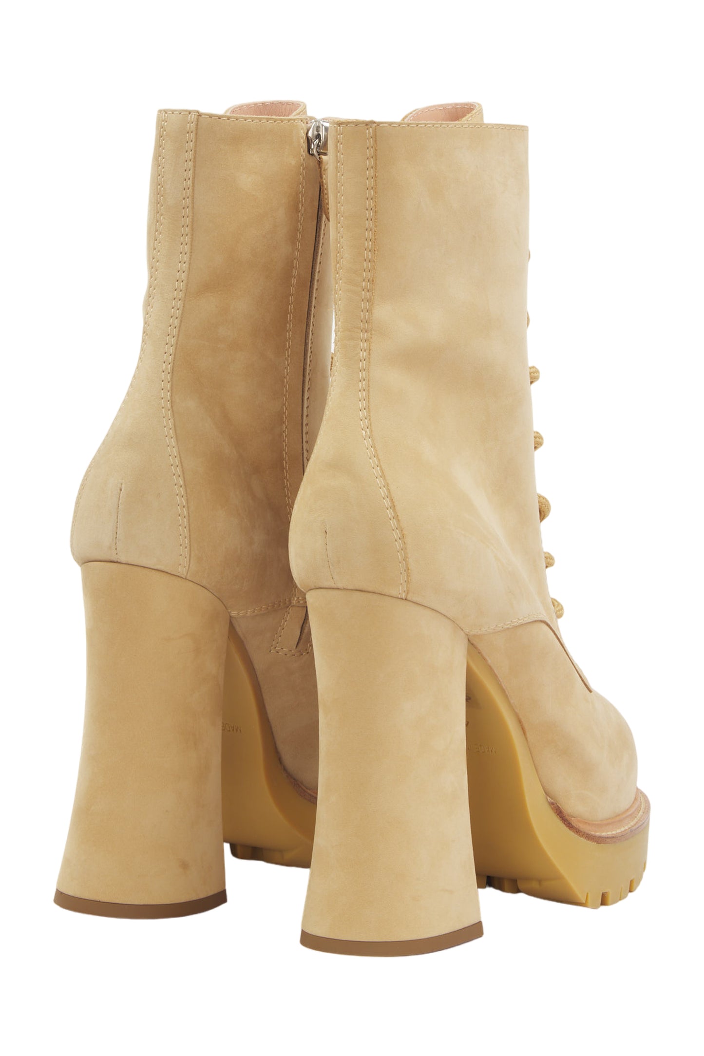 Moschino Schnürstiefeletten Size 40 Beige 