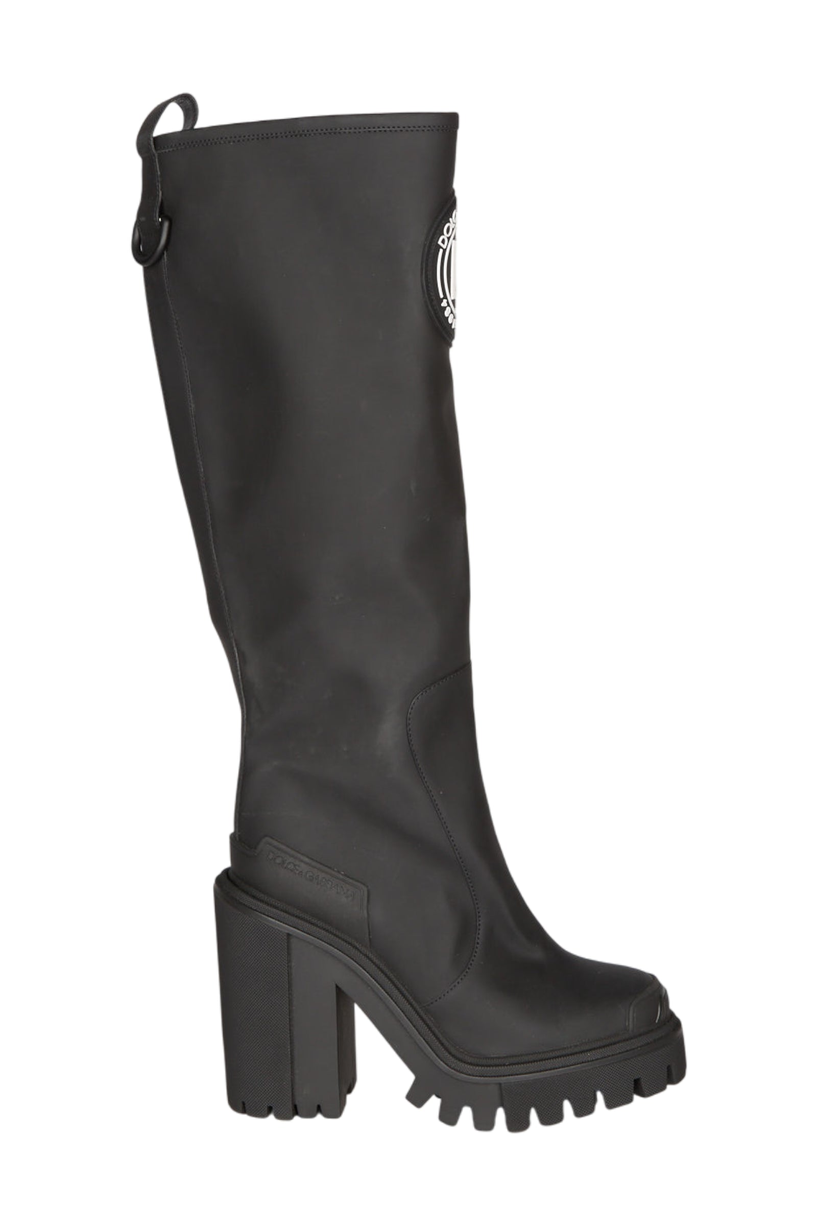 Dolce & Gabbana 9cm Stiefel Size 37 Schwarz 