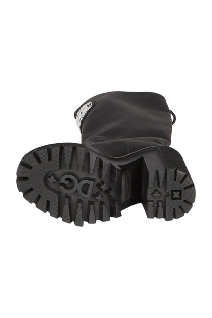 Dolce & Gabbana 9cm Stiefel Size 37 Schwarz 