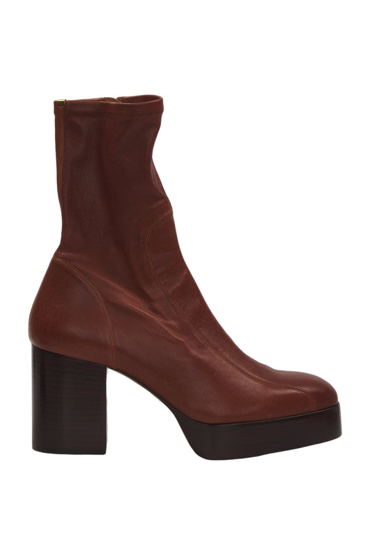 Chloé Stiefel Size 38 Bronze 