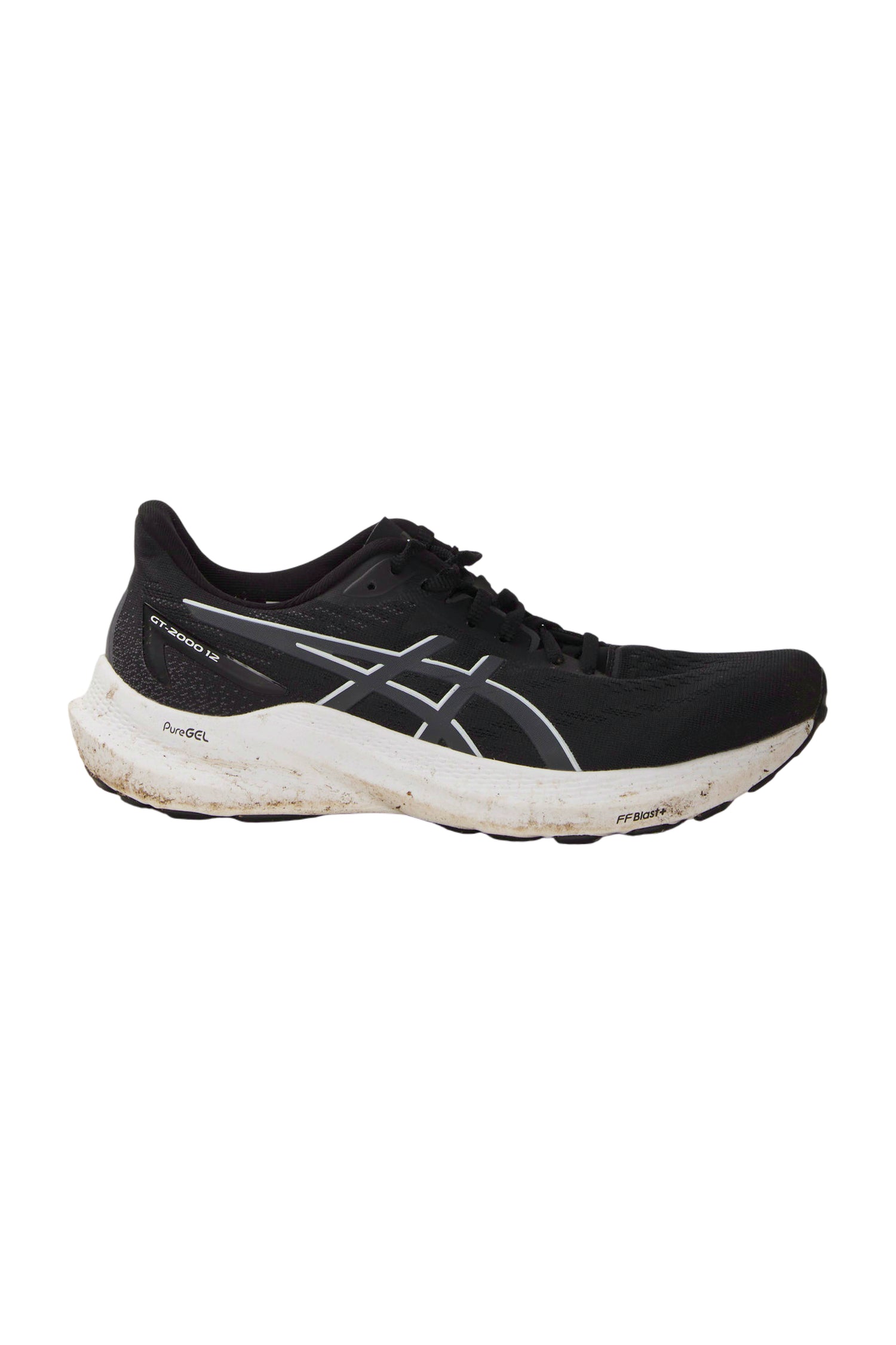 Asics GT-2000 12 Damen Laufschuhe - Schwarz