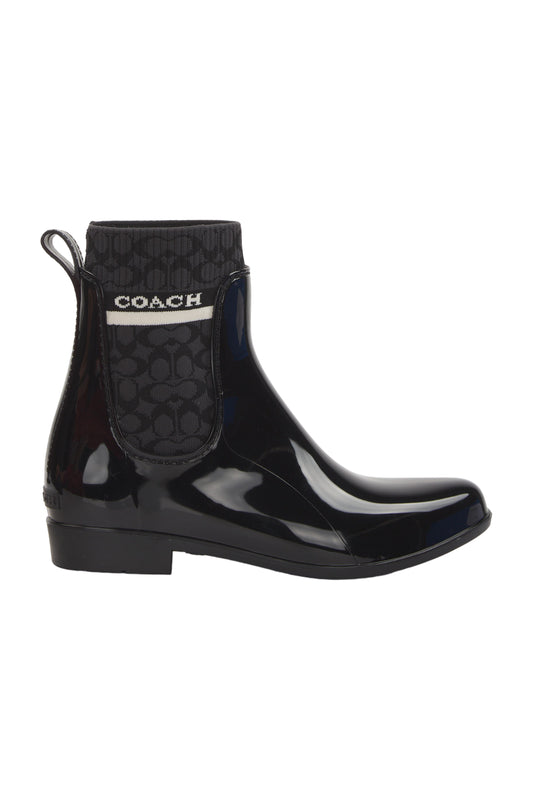 Coach Ankle Boots Size 38.5 Schwarz 