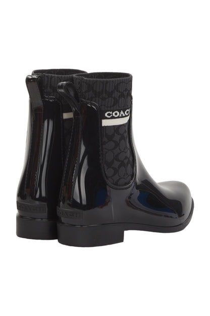 Coach Ankle Boots Size 38.5 Schwarz 