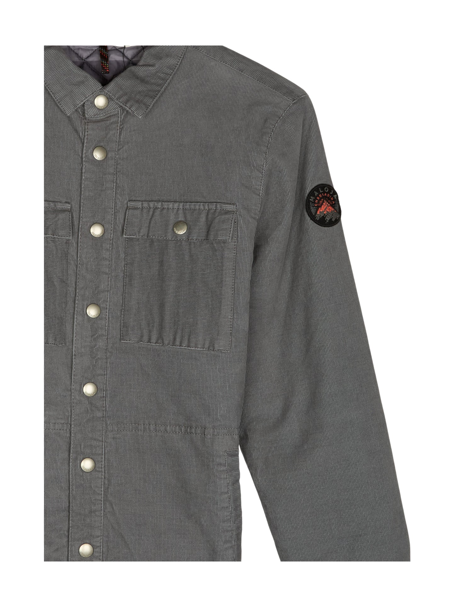 BODM. Organic Cord Puffer Shirt
