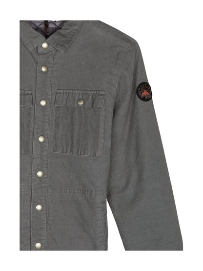 BODM. Organic Cord Puffer Shirt
