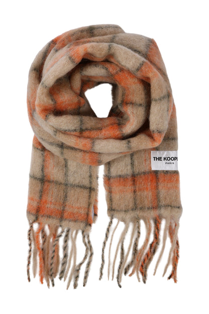 The Kooples Schal One Size Beige 