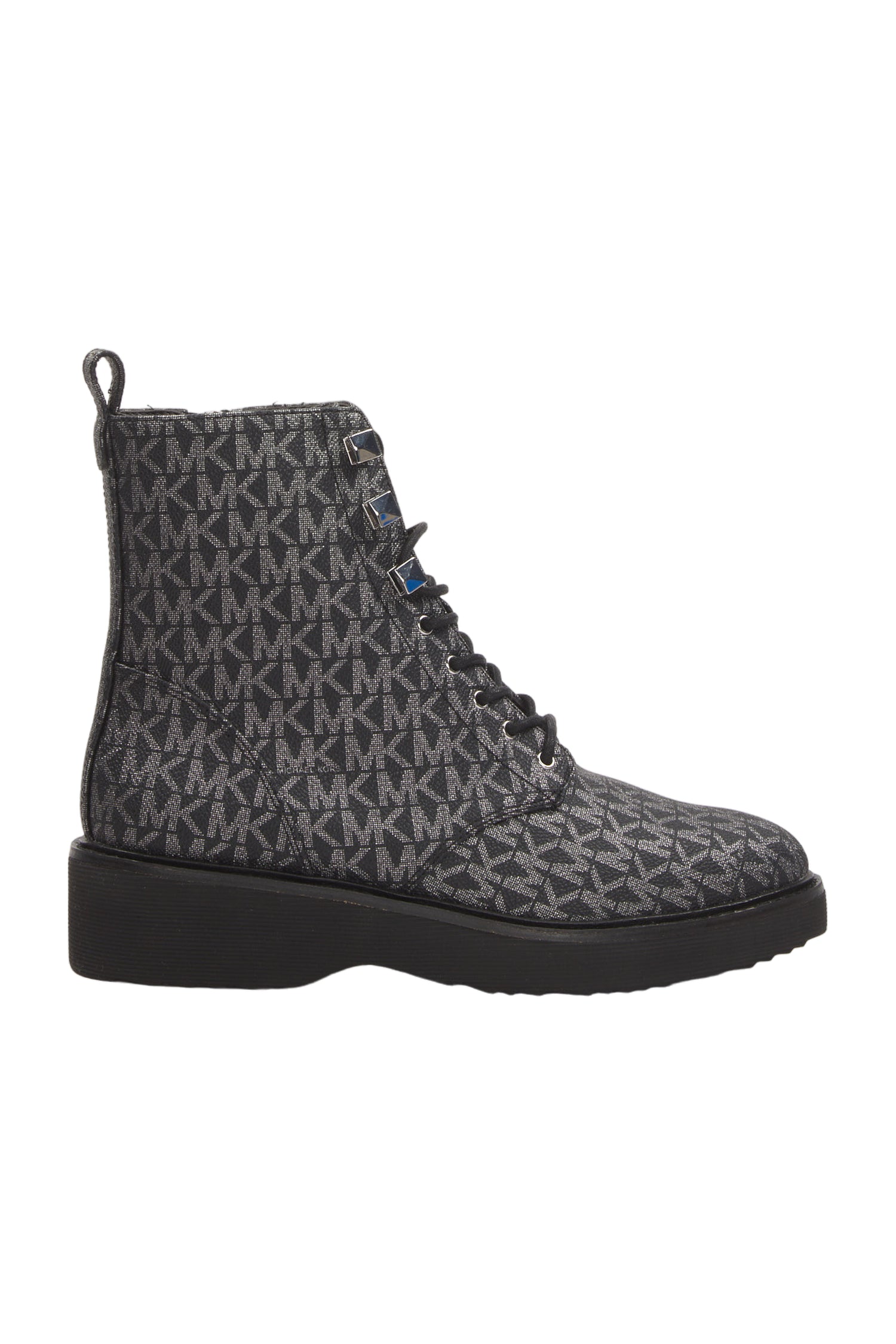 Michael Kors Schnürstiefeletten Size 38 Silber 