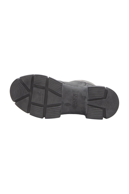 Ganni Gummistiefel Size 37 Grau  
