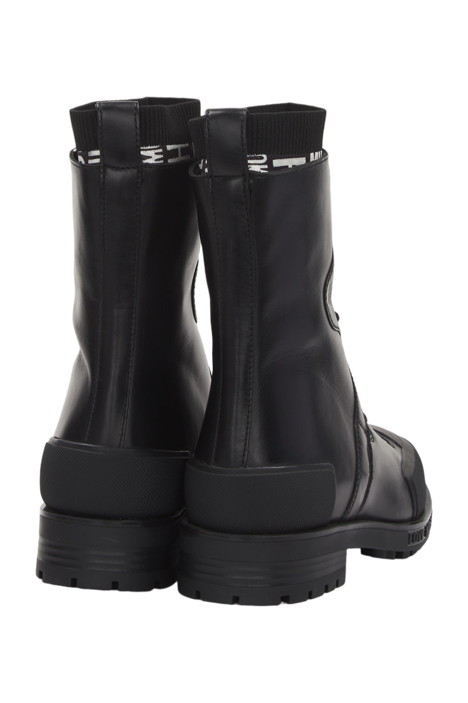 Love Moschino Schnürstiefeletten Size 38 Schwarz 