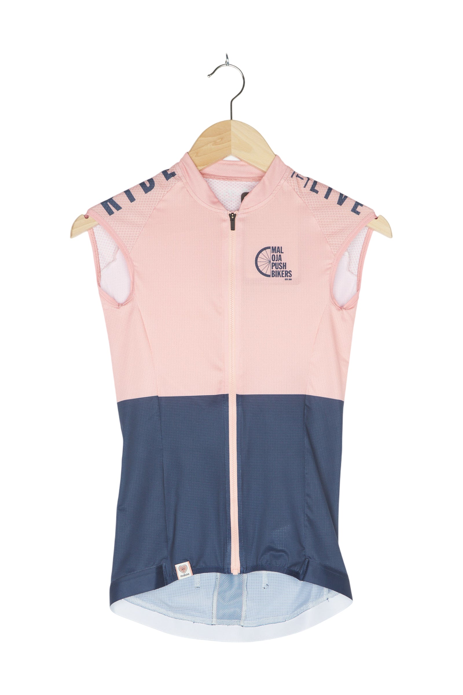 PUSHBIKERSM. FEM TOP Sleeveless Bike Jersey